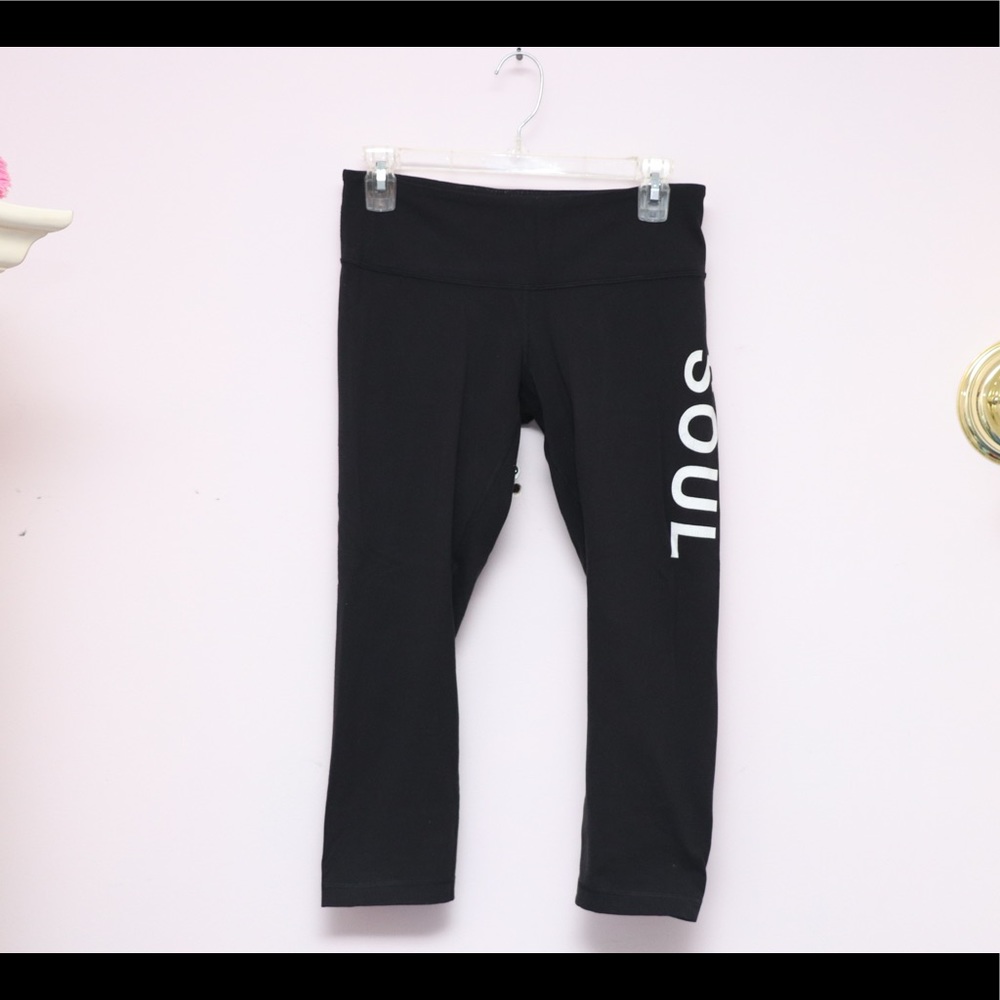 SoulCycle Lululemon Women’s Black Leggings Size 8